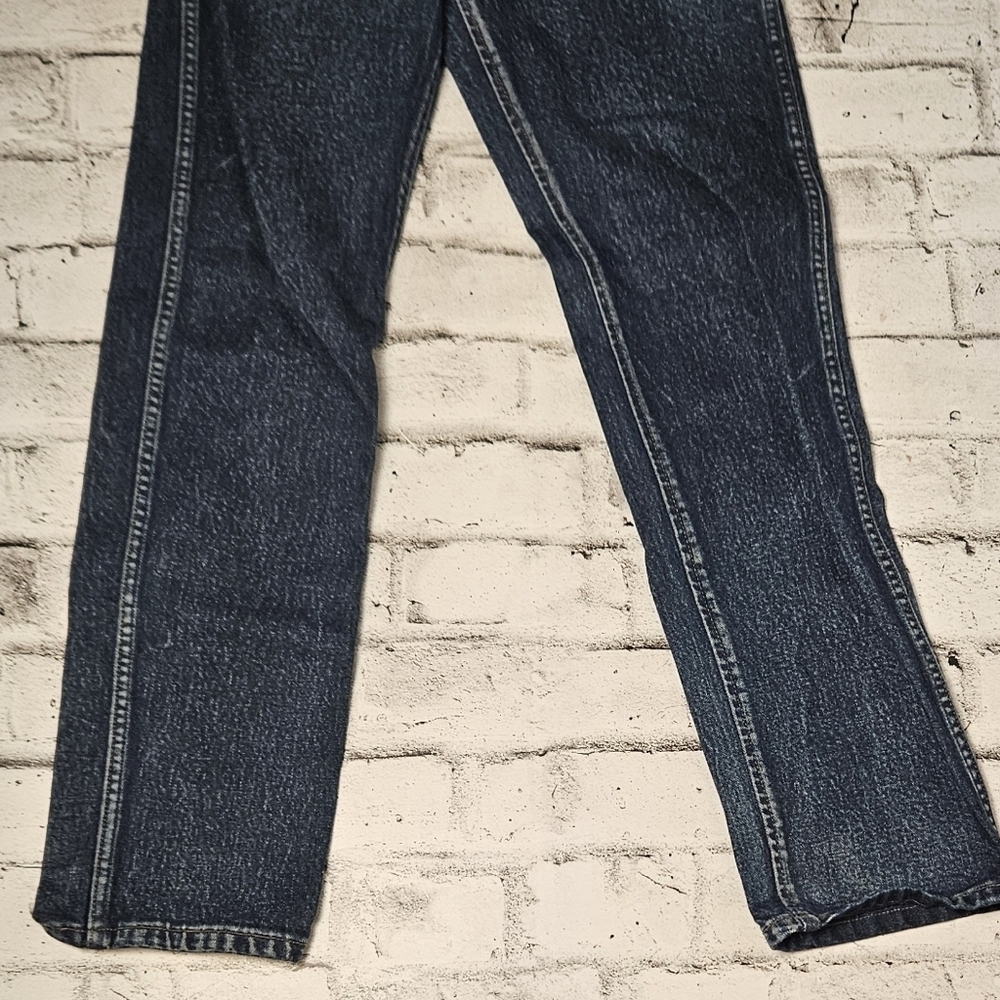 Wrangler Men’s APT Regular Fit Blue Jeans Straight Leg 29x32 - Picture 4 of 9
